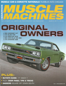 HEMMINGS MUSCLE MACHINES 2017 MAR - SS396, 442, R/T, OLD GASSERS